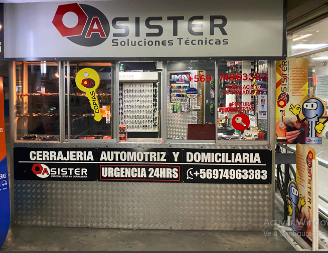 Cerrajería en Temuco, copias con chip, copias llaves - Asister